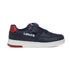 Sneakers blu navy con dettaglio rosso sul tallone Levi's Shot, Donna, SKU k263000007, Immagine 0